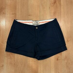 Old Navy Favorite Khakis Perfect 3 1/2” Short Navy Blue size 4